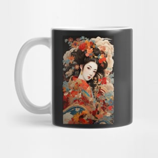 Japanese Vintage Kabuki-style Art Mug